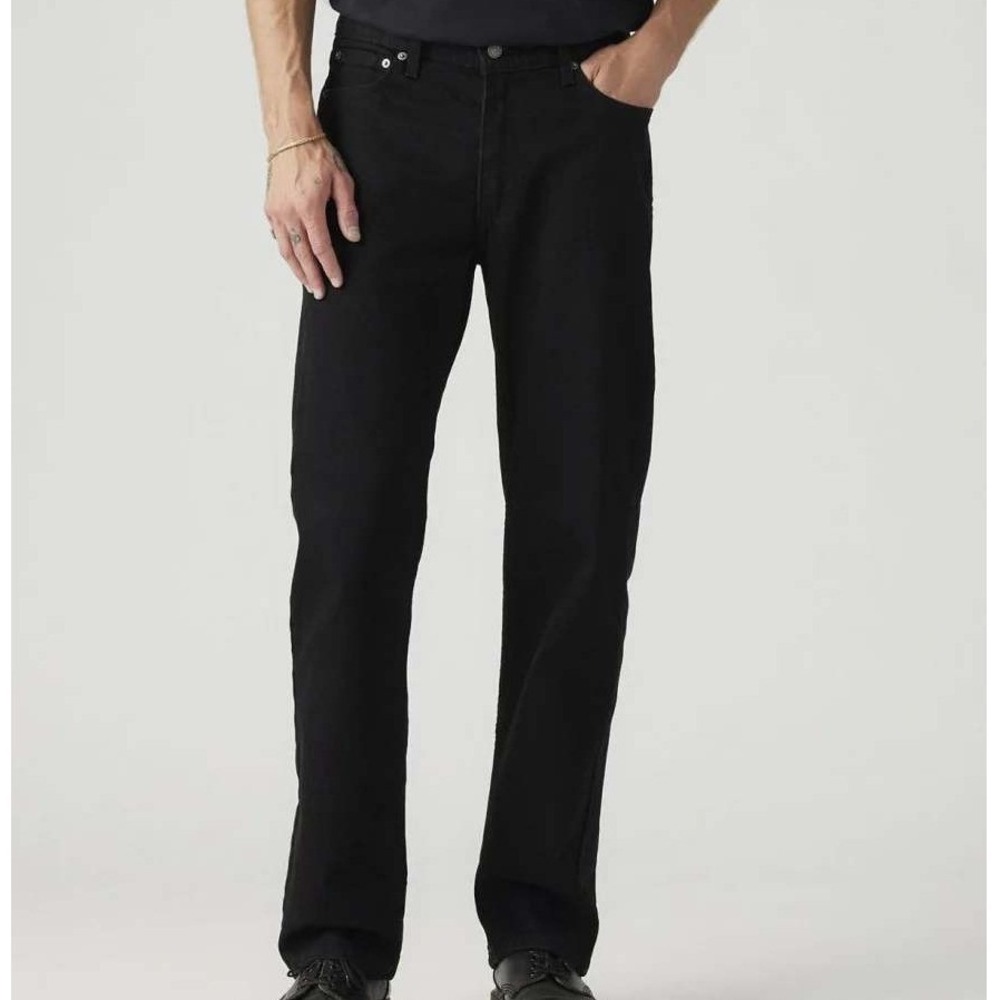 NWOT Levis 514 Chino Pants Men's 32x32 Gray / Black Cotton Straight Leg